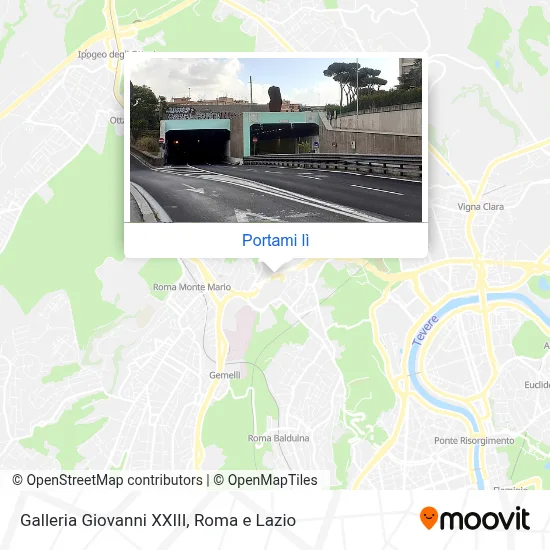 Mappa Galleria Giovanni XXIII