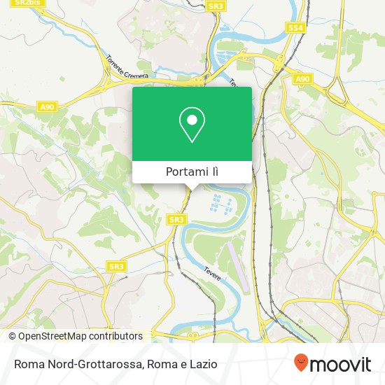 Mappa Roma Nord-Grottarossa