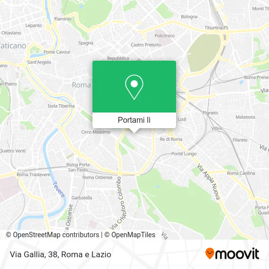 Mappa Via Gallia, 38