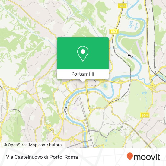 Mappa Via Castelnuovo di Porto