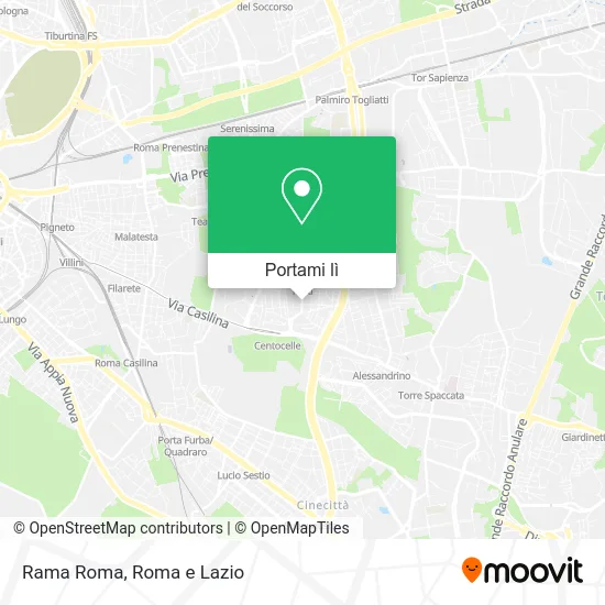 Mappa Rama Roma