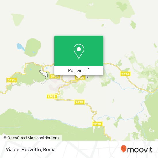 Mappa Via del Pozzetto