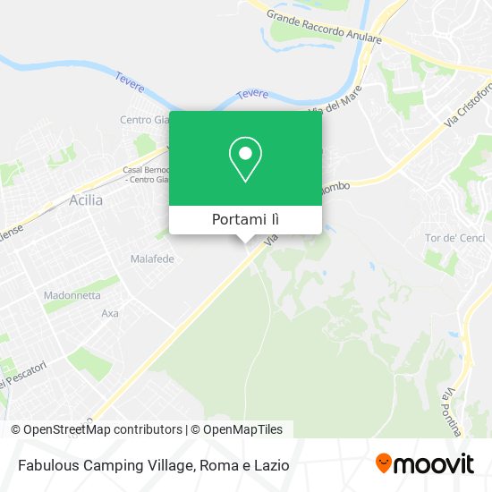 Mappa Fabulous Camping Village