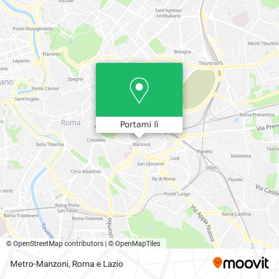 Mappa Metro-Manzoni