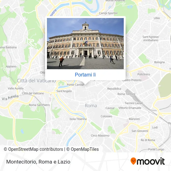 Mappa Montecitorio