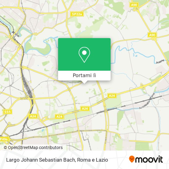 Mappa Largo Johann Sebastian Bach