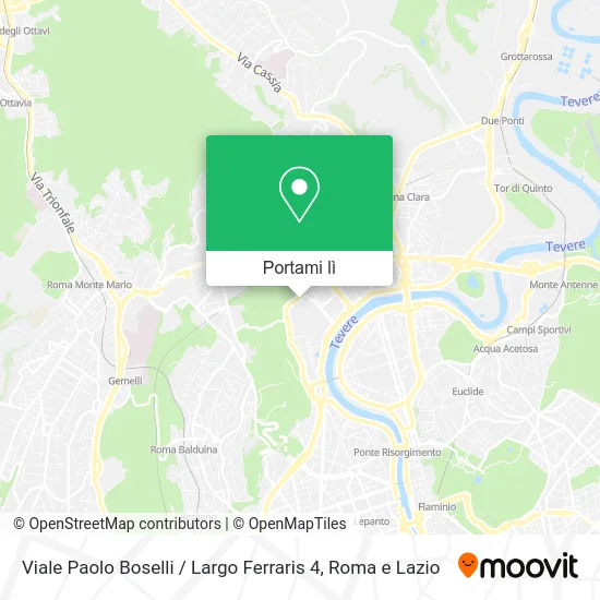 Mappa Viale Paolo Boselli / Largo Ferraris 4