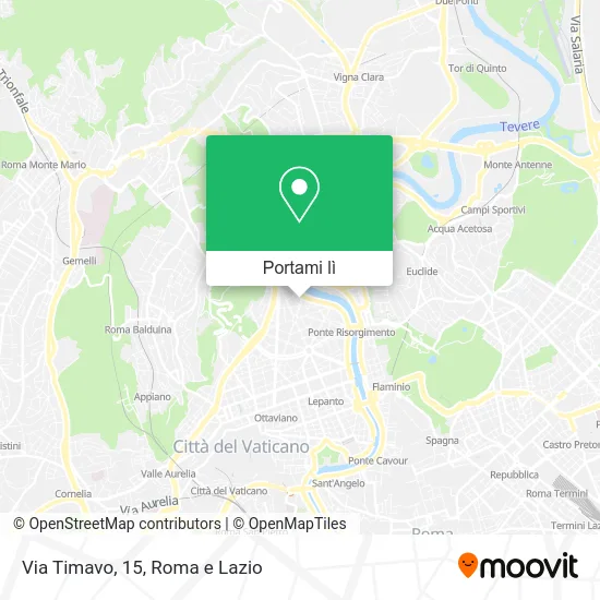 Mappa Via Timavo, 15