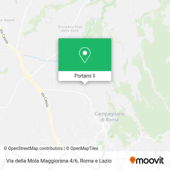 Mappa Via della Mola Maggiorana 4/6