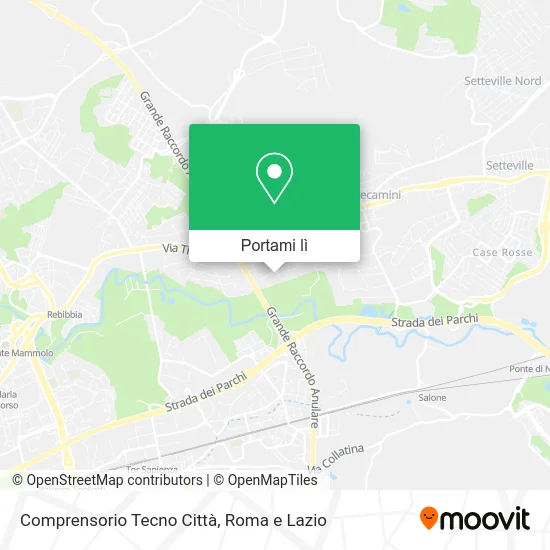 Mappa Comprensorio Tecno Città