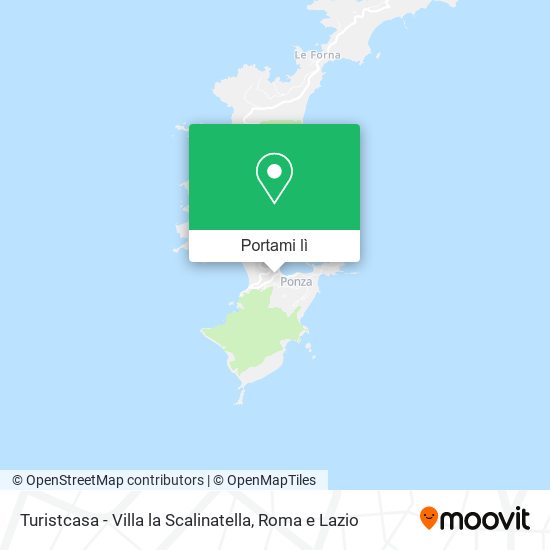 Mappa Turistcasa - Villa la Scalinatella