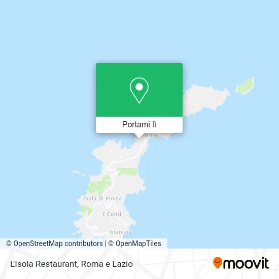 Mappa L'Isola Restaurant