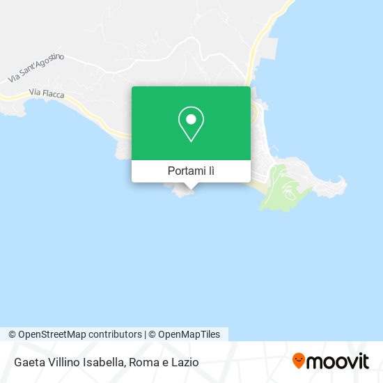 Mappa Gaeta Villino Isabella