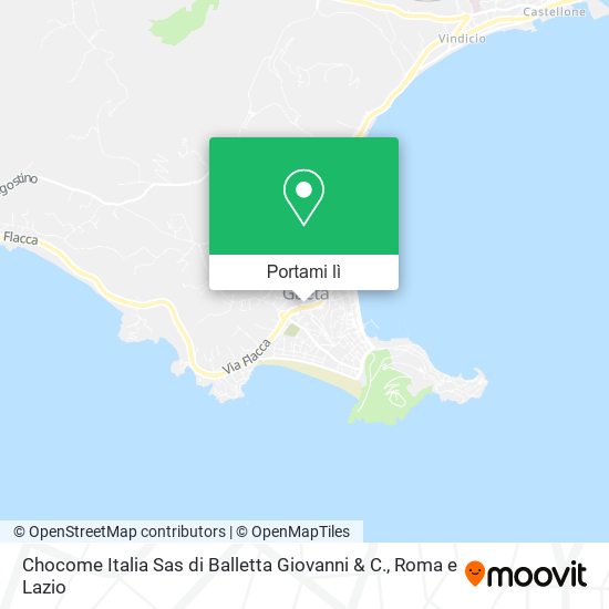 Mappa Chocome Italia Sas di Balletta Giovanni & C.