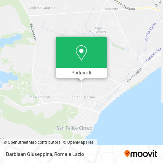 Mappa Barbisan Giuseppina