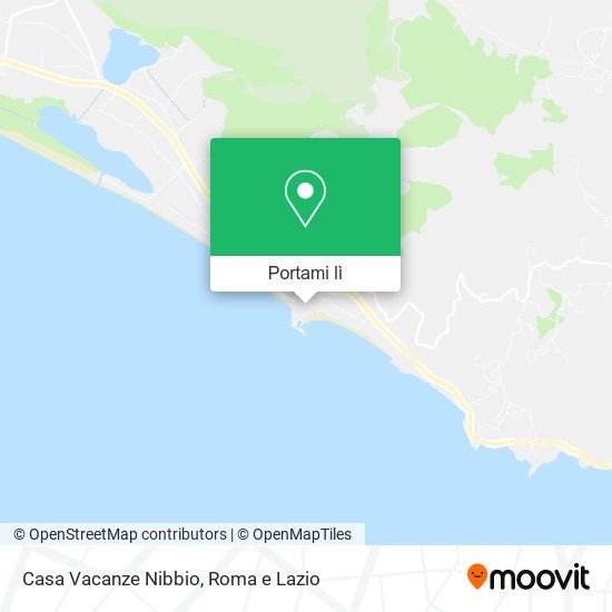 Mappa Casa Vacanze Nibbio