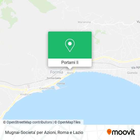 Mappa Mugnai-Societa' per Azioni