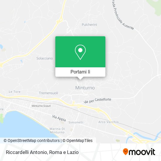 Mappa Riccardelli Antonio