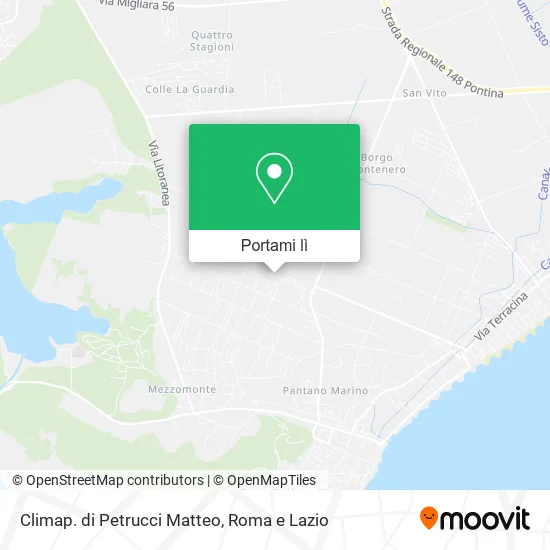 Mappa Climap. di Petrucci Matteo