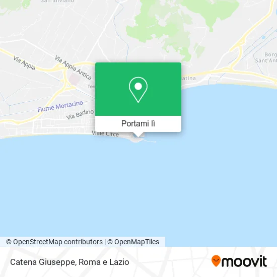 Mappa Catena Giuseppe