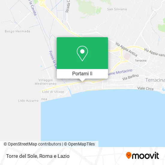 Mappa Torre del Sole