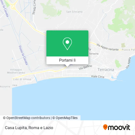 Mappa Casa Lupita