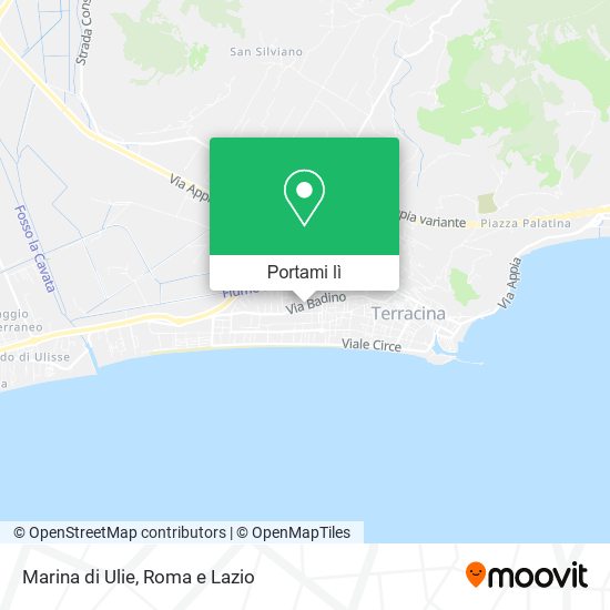 Mappa Marina di Ulie