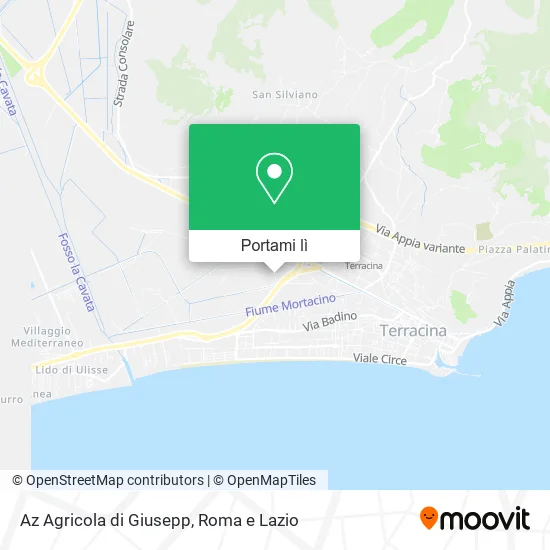 Mappa Az Agricola di Giusepp