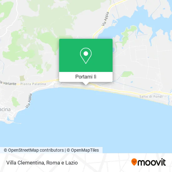 Mappa Villa Clementina