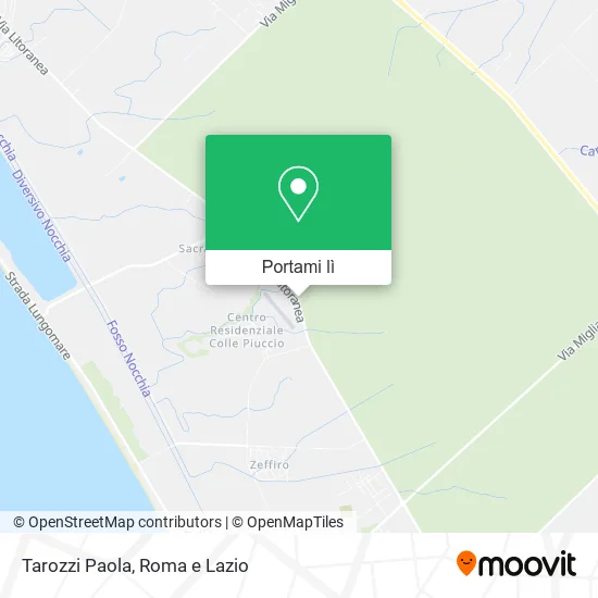 Mappa Tarozzi Paola