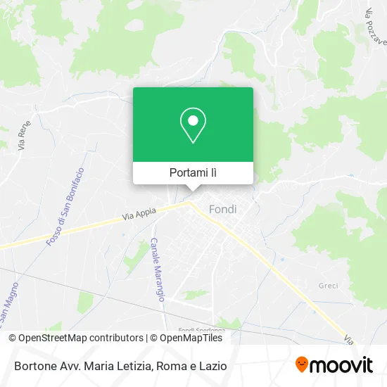 Mappa Bortone Avv. Maria Letizia