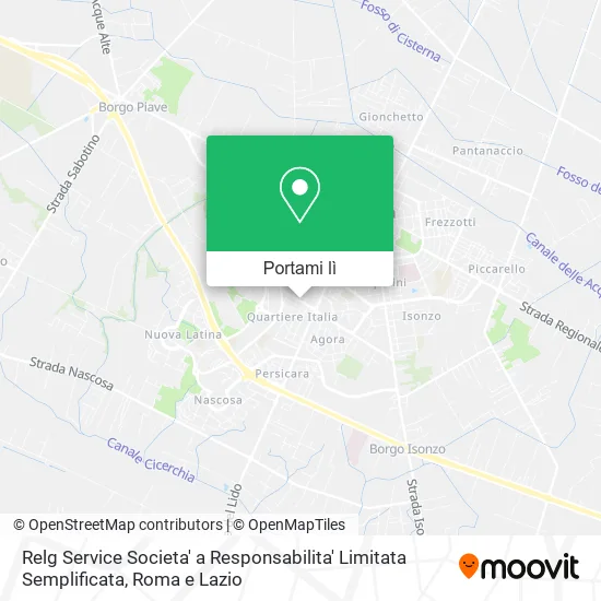 Mappa Relg Service Societa' a Responsabilita' Limitata Semplificata