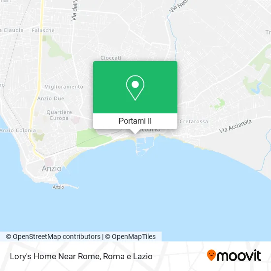 Mappa Lory's Home Near Rome