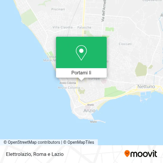 Mappa Elettrolazio