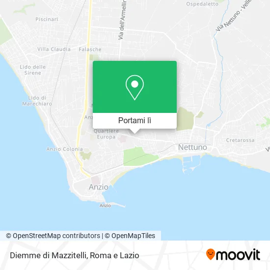 Mappa Diemme di Mazzitelli