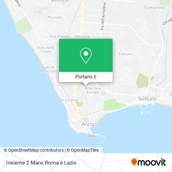 Mappa Insieme 2 Mare