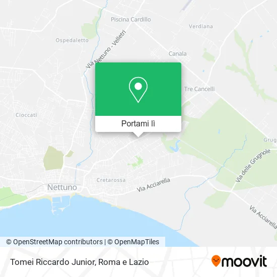 Mappa Tomei Riccardo Junior