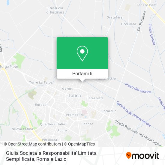 Mappa Giulia Societa' a Responsabilita' Limitata Semplificata