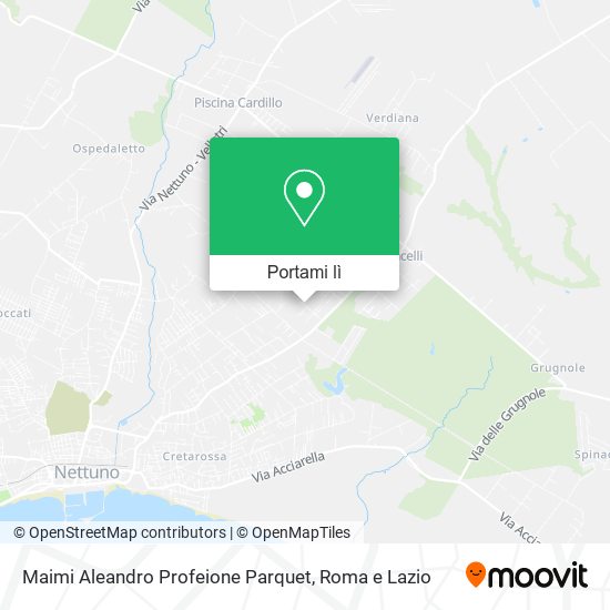 Mappa Maimi Aleandro Profeione Parquet