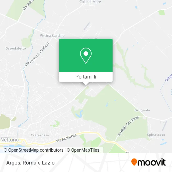 Mappa Argos