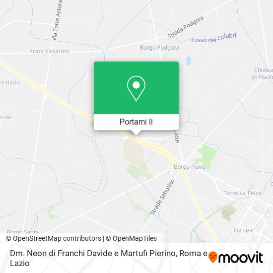 Mappa Dm. Neon di Franchi Davide e Martufi Pierino