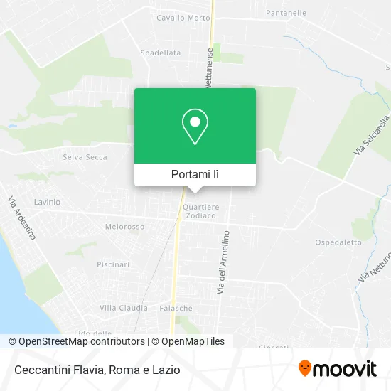 Mappa Ceccantini Flavia