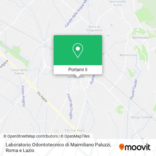 Mappa Laboratorio Odontotecnico di Maimiliano Paluzzi