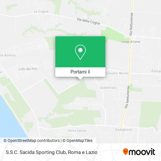 Mappa S.S.C. Sacida Sporting Club