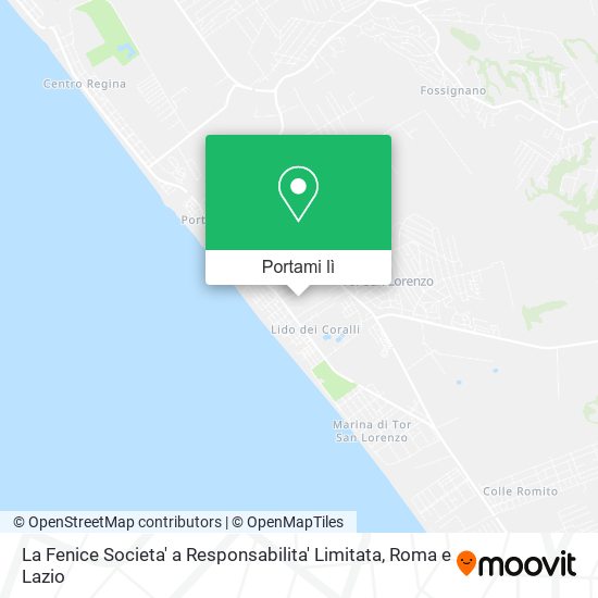 Mappa La Fenice Societa' a Responsabilita' Limitata