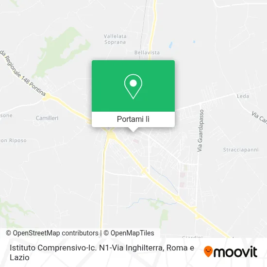 Mappa Istituto Comprensivo-Ic. N1-Via Inghilterra