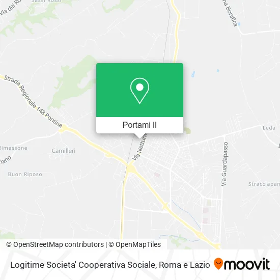 Mappa Logitime Societa' Cooperativa Sociale