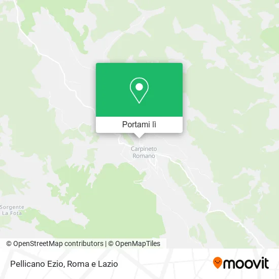 Mappa Pellicano Ezio