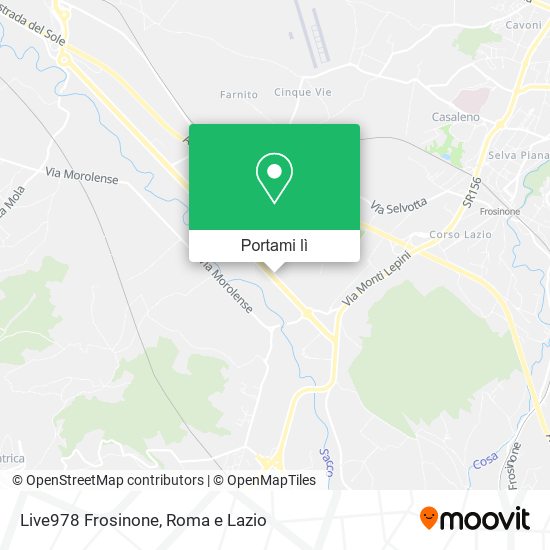 Mappa Live978 Frosinone