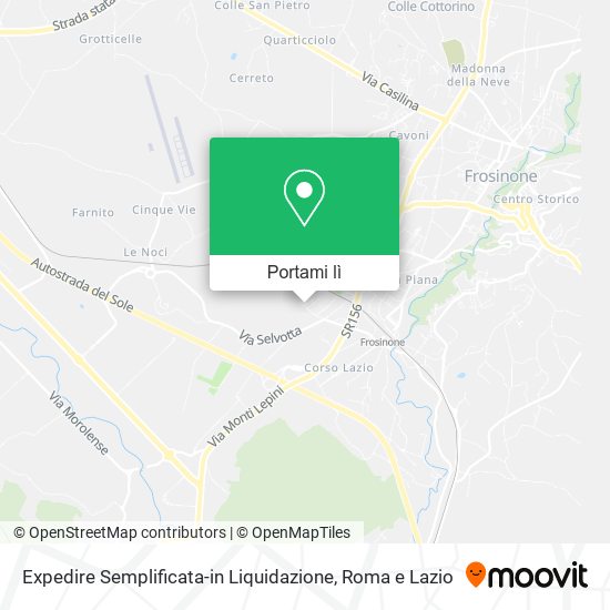 Mappa Expedire Semplificata-in Liquidazione